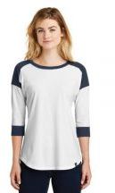 New Era ® Ladies Heritage Blend 3/4-Sleeve Baseball Raglan Tee